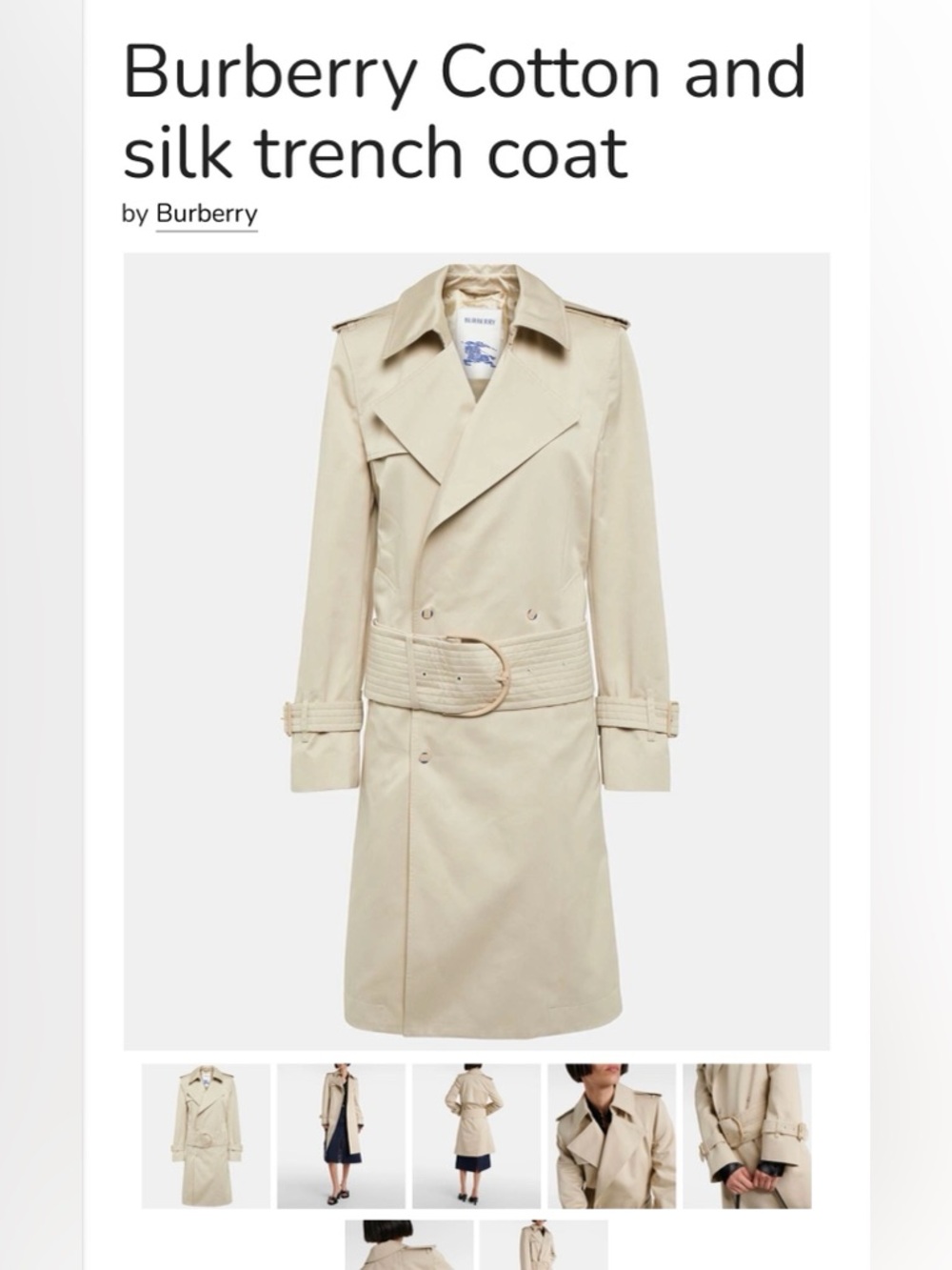 Burberry Trench Coat